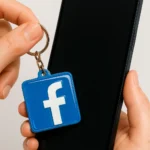Facebook NFC Keychain