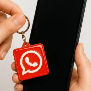 WhatsApp NFC Keychain