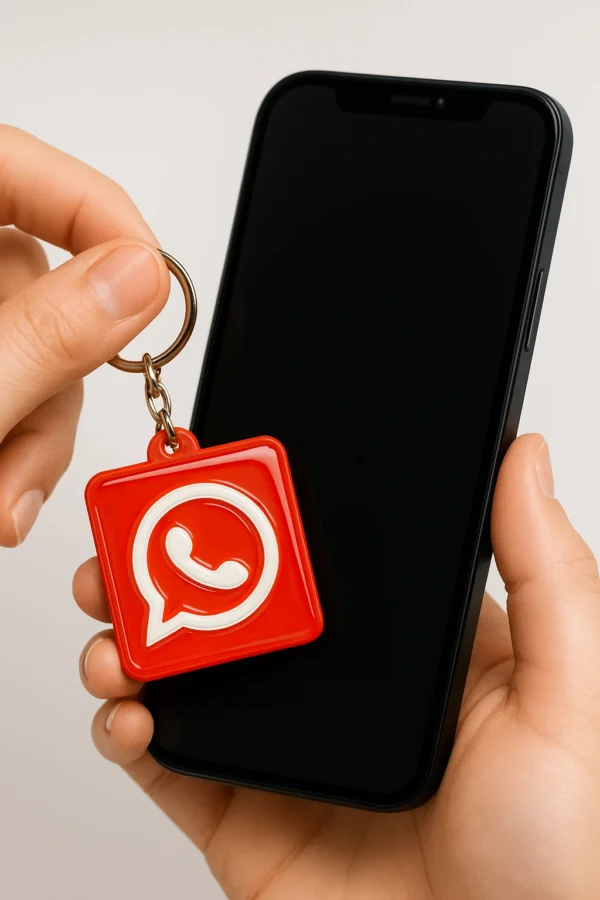 WhatsApp NFC Keychain