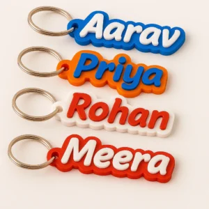 3d Printed Custom Name Keychain by MiniTapri