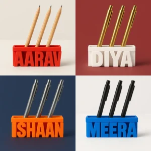 Custom Name Stationary Organizer