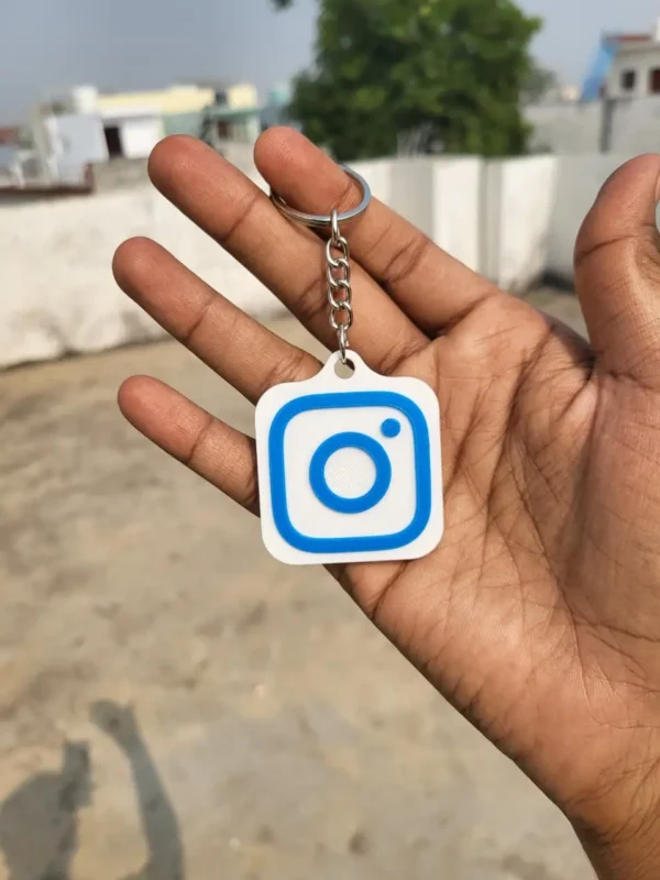 Instagram NFC Tag Keychain | Digital Visiting Card