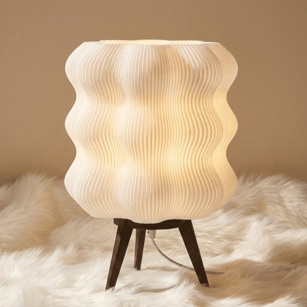 Wavy Mood Lamp | Modern Luxury Table Lamp